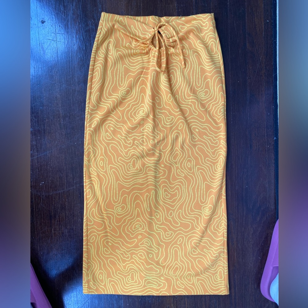 Printed Zara MIDI skirt